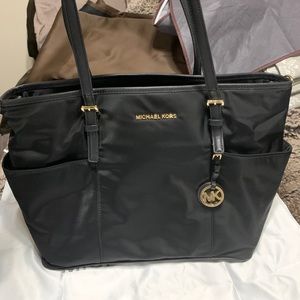Michael Kors Jet Set Large Nylon Diaper Bag